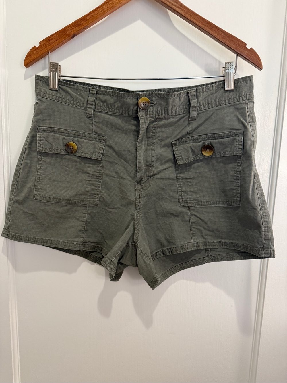 Vuori Ripstop Cargo Shorts, Olive Green